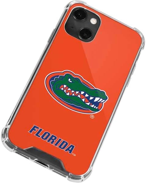 Skinit Clear Phone Case Compatible with iPhone 14 Plus - Officially Licensed University of Florida Gators Mascot Logo Design