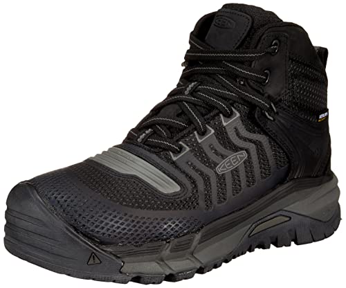 KEEN Utility Men's Kansas City Mid Height KBF Composite Toe Waterproof Athletic Work Boots