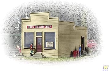 Walthers Cornerstone Series Jims Repair Shop N Scale Building