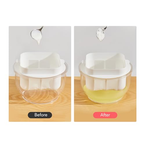 Hochleistungs-Joghurtbereiter Molketrenner, Langlebiges, Feinmaschiges Sieb Sorgt für Maximale Effizienz für Griechischen Joghurt in Professioneller Qualität zu Hause für die Küche