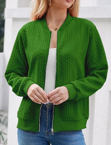 Image of Zip Up Sweatshirts for Women Casual Outfits Cardigan Outerwear Trendy Winter Jackets Coat