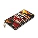 DaihAnle Rescue Firefighter Fire Truck ﻿Hand-Held Wallet Fashionable Long Microfiber Leather Large Capacity