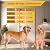 Grestorm Large Dog Door, Magnetic Door for Pets up to 100 lb, 16.9" × 13.9" Doggie Door, Suitable for Interior & Exterior Doors