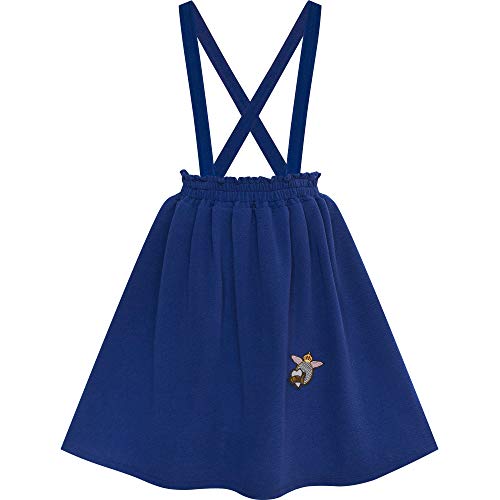 Image of 2 Pieces Set Girls Dress T-Shirt Suspender School