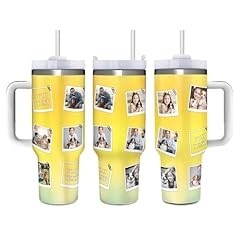 Custom Tumbler with 12 Pictures
