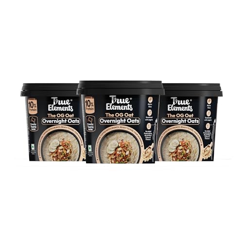Image of True Elements Overnight Oats The OG Oat Pack of 3