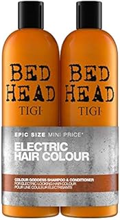 Bed Head by TIGI Colour Goddess Shampoo and Conditioner for Coloured Hair, 2x750 ml