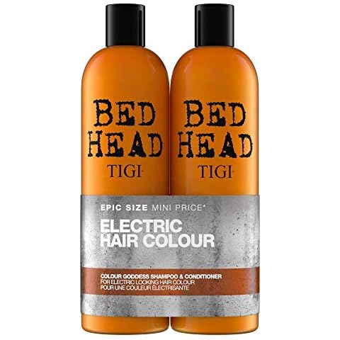 Bed Head by TIGI Colour Goddess Shampoo and Conditioner for Coloured Hair, 2x750 ml Cover