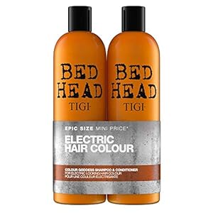 Bed Head by TIGI Colour Goddess Shampoo and Conditioner for Coloured Hair, 2×750 ml