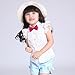 Ergonflow Solid Color Adjustable Boys Kids Bow Tie Collection - 20 Mixed Color/20pcs