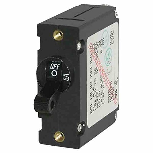 AMRB-7200 Blue Sea A-Series Black Toggle Circuit Breaker - Single Pole 5A