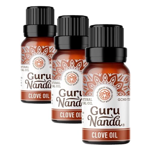 Aceite Esencial de Clavo GuruNanda 15 ml Pack de 3