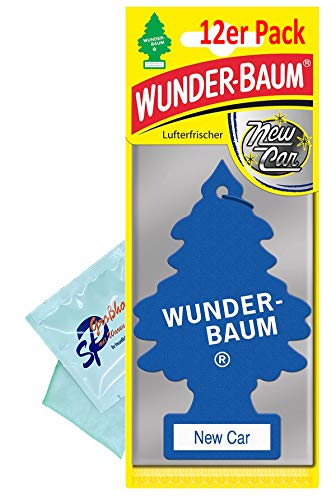 Pack of 12 New Car Fragrance Tree Air Freshener