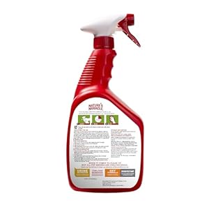 Natures Miracle Advanced Stain  Odor Eliminator 32 Ounces Sunny Lemon Scent Severe Mess Enzymatic Formula for Tough Pet Messes  Cucciolini Doodles Natures miracle advanced stain  odor eliminator 32 ounces sunny lemon scent severe mess enzymatic formula for tough pet messes   cucciolini doodles