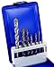 Produktbild S&R Professionelle Mehrzweckbohrer, Universalbohrer mit Hartmetallplatte und Zentrierspitze, Bohrer-Set 7-tlg: 4x75, 5x85, 6x100, 6x100, 8x120, 10x120, 12x160 mm, in Metallbox