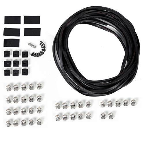 7Blacksmiths 4 Pc Wheel Fender Flares Pocket Bolt-Riveted Style Fits Ford 1999-2007 F250 F350 F250 F350 Super Duty With Hardware Kit Replacement For Rx311T Front Rear For Truck #TOP7