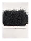 Estilo: plumas teñidas con cinta de cinta de satén, perfecto para Bricolaje Vestido Costura de artesanías Disfraces Etapa Decoración