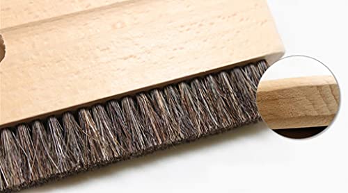 Sinyiol 1 Piece Large Wallpaper Brush, 10.6" Thick Horse Hair Wallpaper Smoothing Brush Paste Brush Wallpaper Smoothing Tool With Wooden Handle #TOP7