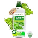 Purgrün® Hydroponik-Dünger 1 Liter – Schnell wirksame mineralische Rezeptur...