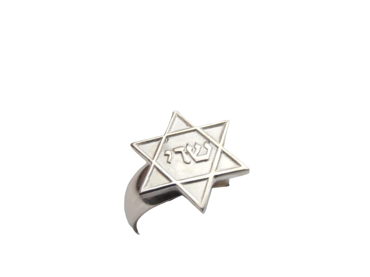 Bague Étoile de David en Argent 925 pour Homme et Femme