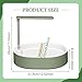 Automatic Bird Bathtub Parrot Bath Shower Versatile Bathing Indoor Easy to Install Parakeet Bath Tub with Parrot Perch, Style A