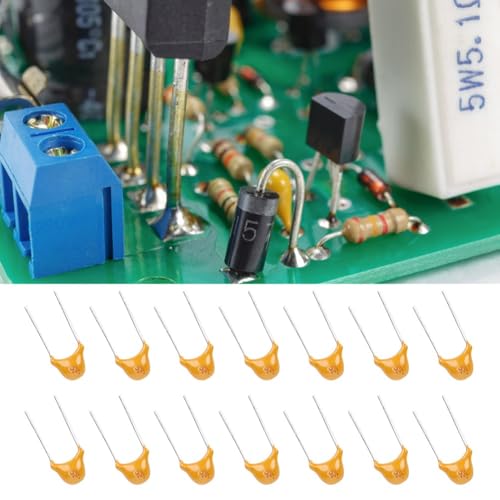 Condensateurs 0.1 uF en céramique 50V pour éliminer les bruits et parasites électriques
