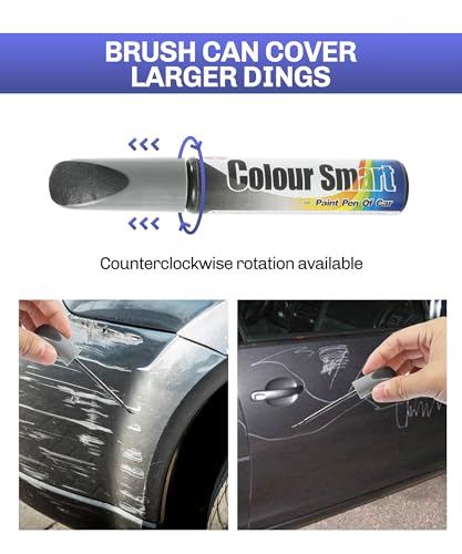 bylikeho Car Scratch Repair,Scratch Remover for Vehicles,Car Remover Scratch Paint Pen Car Touch Up Paint Fill Paint Pen,Car Accessories Touch-up Pen Car Scratch Remover for Deep Scratches (Gray) - Thumbnail 3