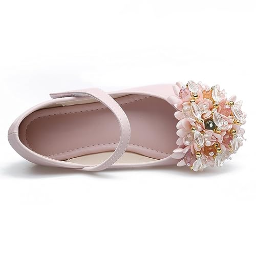 Little Girls Leatherette Ballet Ballerina Mary Jane Flat Girl School Princess Wedding Party Dress Shoes4
