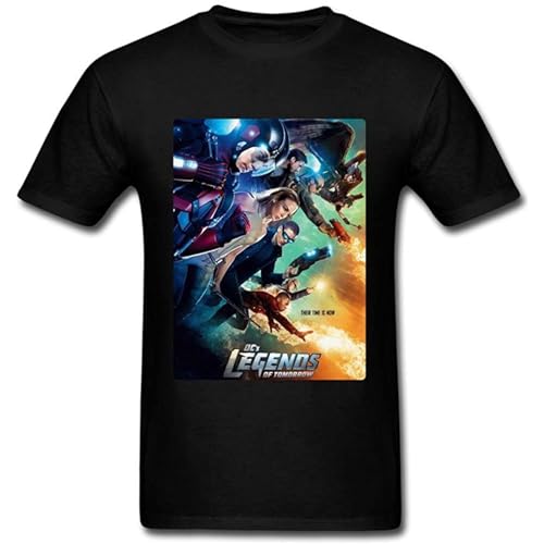 Bild: Men's Legends of Tomorrow Poster T Shirt T-Shirts Black L f�r 13,99 EUR (-15%) statt 21,99 EUR bei amazon.de