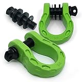 GearAmerica Mega Shackles – 68,000 lbs Capacity, Stronger Than 3/4' D Rings –Tow Shackle, 7/8'...