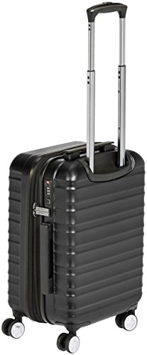 Image of AmazonBasics Polycarbonate Hard 53 cms suitcase(T1916-1 black)