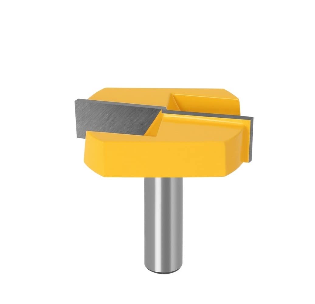1 pieza 8mm 12mm 1/2 "vástago de gran diámetro Cearing Router Bit fresa de madera cortador de carpintería herramienta de corte de grabado(12.7mm shank)