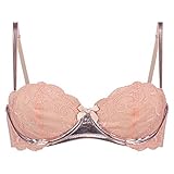 Sexy Shape: Balcony HUNKEMÖLLER Damen Unwattierter Bügel-BH Arabesque Doutzen Rose 80B