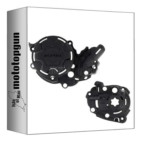 Protections carter Acerbis X-Power noir pour Yamaha YZ 250 FX 2025