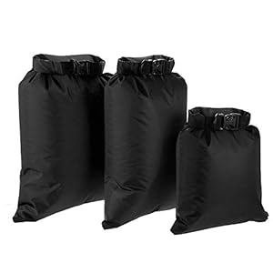 LIXADA Waterproof Dry Bags, 3/5/6 Pack Ultimate Dry Sack – 3L+5L+8L Lightweight, Roll Top Outdoor Dry Sacks for Kayaking Camping Hiking Traveling Boating Water Sports