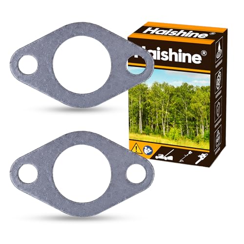 Auspuff-Schalldämpfer-Dichtung für Honda GX270 GX390 GX340 GX240 188F 190F 5,5–6,5 KW Kleinmotor-Benzin-Generator-Teile, 2 Stück