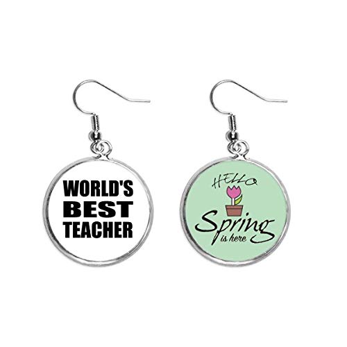 Bijoux boucles d'oreilles pendentif décoratif saison printemps pour étudiante élégante