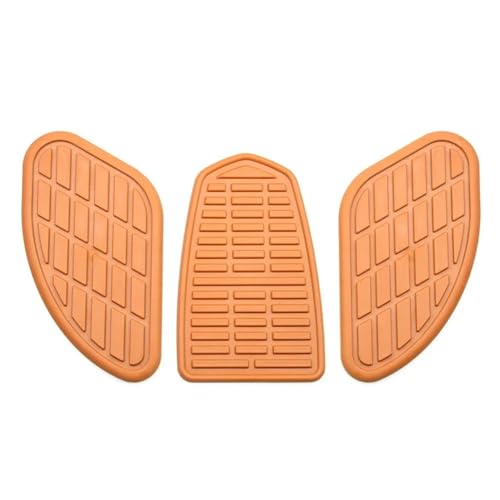 Bouclier pour réservoir moto vintage avec autocollant protecteur de genou
