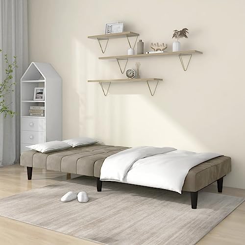 Sofá cama de 2 plazas plegable con marco de madera para solucionar visitas inesperadas 4