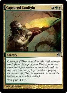 Magic the Gathering - Luz solar capturada - Alara Reborn
