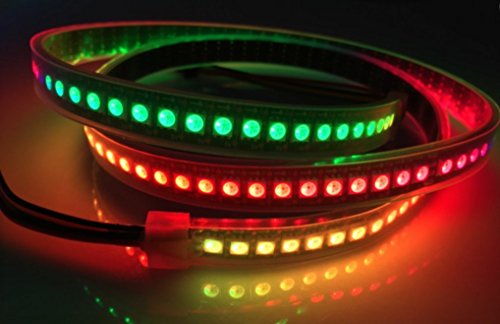 Tira LED inteligente APA102 1m 144 LEDs RGB IP67 miniatura 6