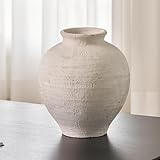 LB2 White Ceramic Large Vase, 11