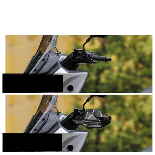 Protection levier moto pour Max 400 contre le froid et les chocs