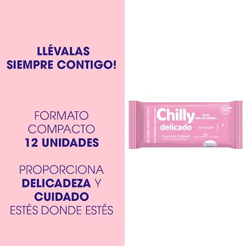 Chilly Delicado, Gel de Higiene Íntima, Fórmula Suave, 250ml (Paquete de 2) - imagen 4