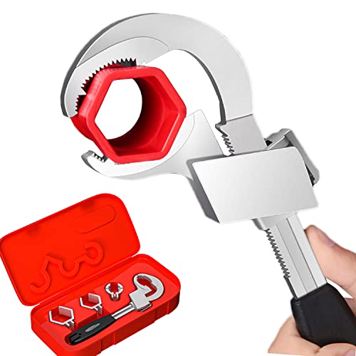 2022 New Universal Adjustable Double-Ended Wrench, Multifunctional Adjustable Wrench For Disassembly & Assembly Of Sanitary Ware, Crescent Wrench Sets For Water Pipe Repair Home Waterpipe Repair Tool #TOP30