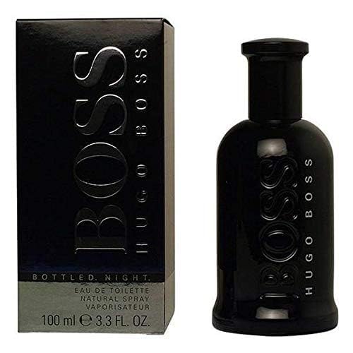 Hugo Boss 58022215 Eau de Toilette Hombres, Madera, Bottled Night, Aerosol, 200 Mililitros / 6.7 Oz