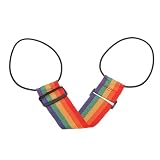 PATIKIL Luggage Straps Bag Bungee,Suitcase Straps Adjustable Belt for Add a Bag Easy to Travel Elastic Strap Belt Handle Handbag Backpack, Multicolor