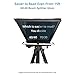 Proaim Universal Teleprompter Kit for Tablet/Smartphone/DSLR Video Cameras. 60:40 Beam Splitter, Quick Release Camera Plate. Sunhood & Cotton Gloves, 1/4