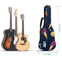 Housse étanche pour guitare acoustique avec double bandoulière et poche Rouge pastèque, Multicolore 03., 42.9×16.9×4.7… - Les Beatles, Paul McCartney, John Lennon, RIngo Starr, George Harrison Housse étanche pour guitare acoustique avec double bandoulière et poche Rouge pastèque, Multicolore 03., 42.9x16.9x4.7… – Image 5
