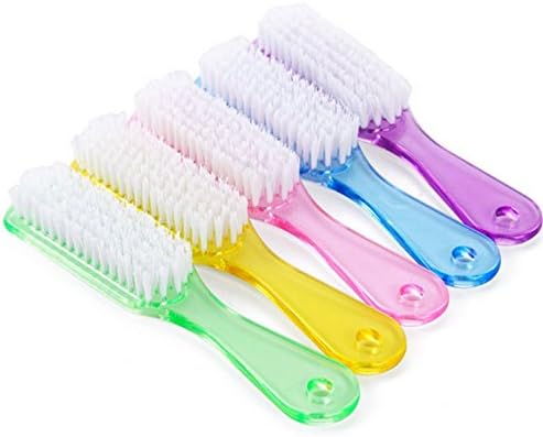 Chusea 2 Pcs Household Multifunction Pro Nail Scrub Brushes